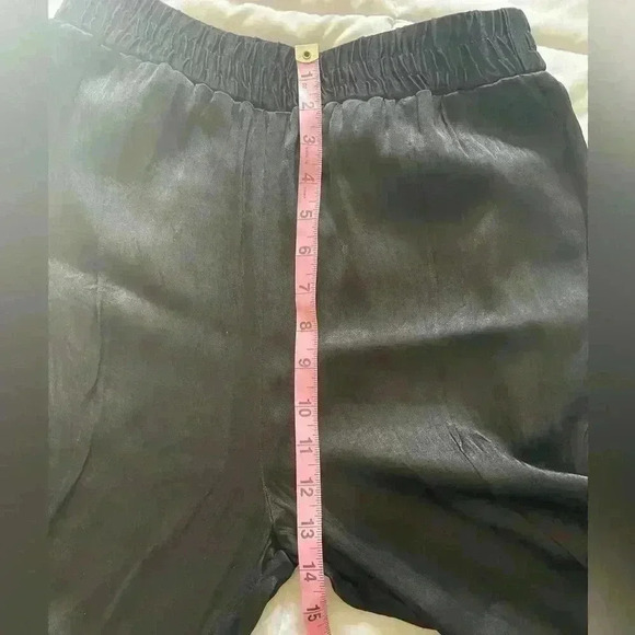 Zara Women’s Black Pull On Jogger Pants Size Medium - Picture 7 of 11